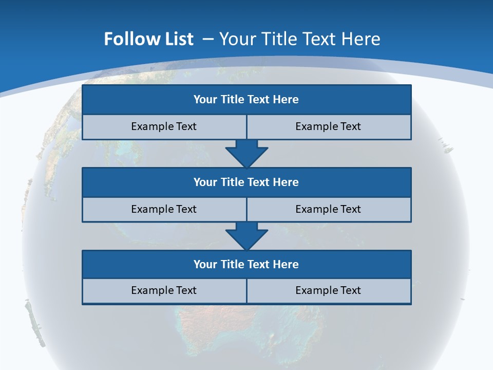 Flood Climate Sea PowerPoint Template