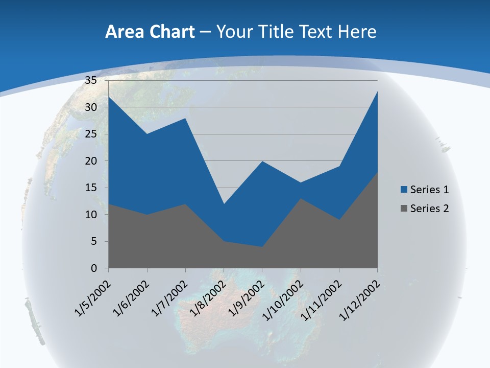 Flood Climate Sea PowerPoint Template