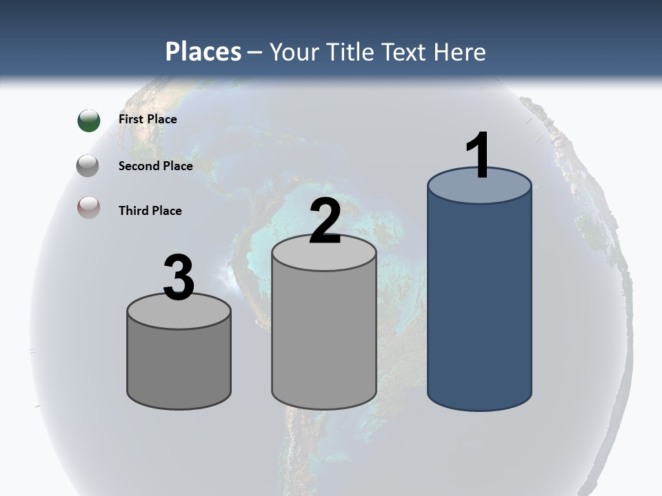 Flood Surface Continent PowerPoint Template