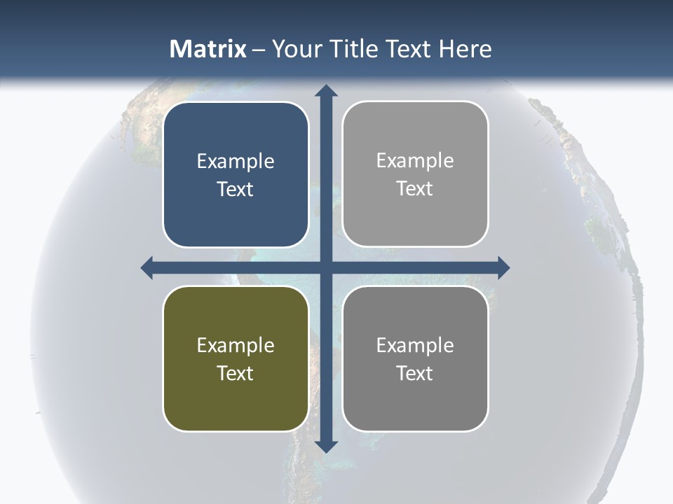 Flood Surface Continent PowerPoint Template