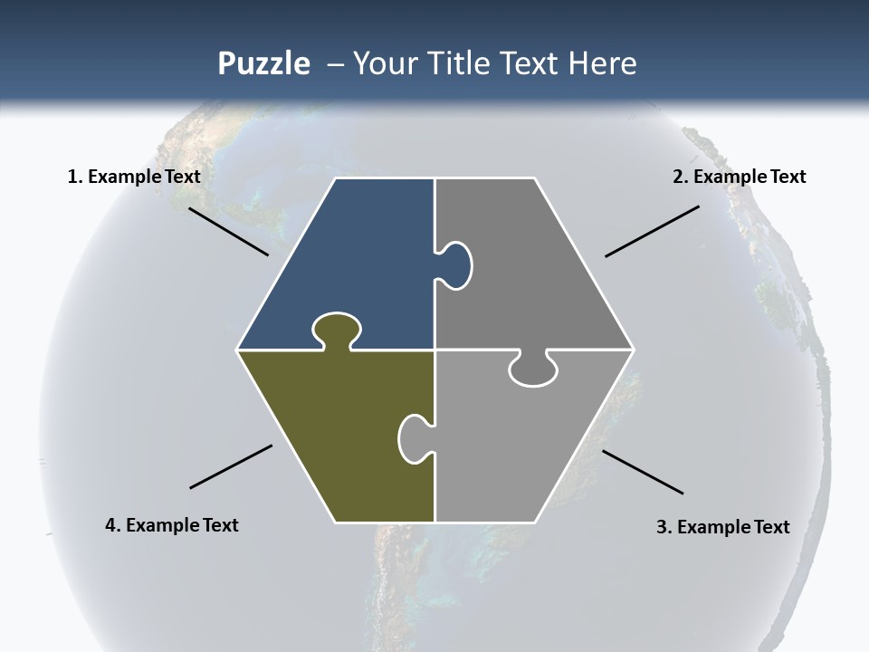 Flood Surface Continent PowerPoint Template