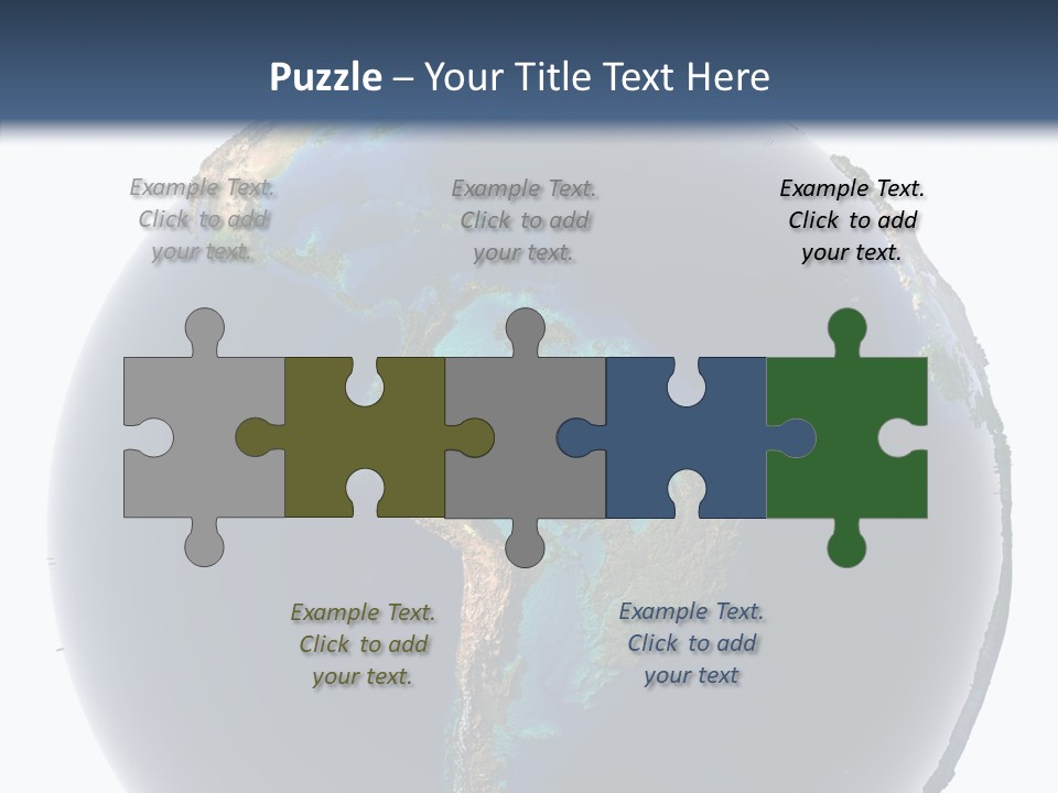 Flood Surface Continent PowerPoint Template