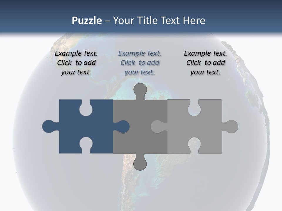 Flood Surface Continent PowerPoint Template