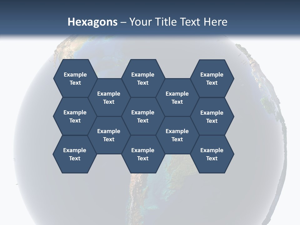 Flood Surface Continent PowerPoint Template