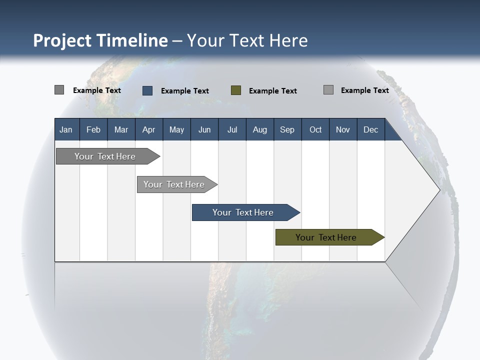 Flood Surface Continent PowerPoint Template