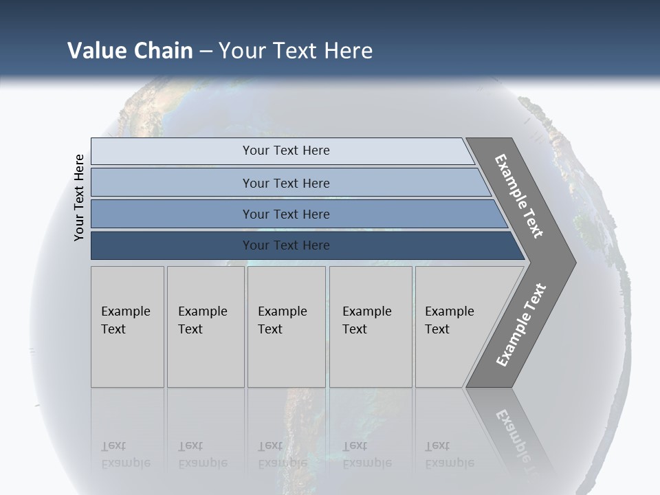Flood Surface Continent PowerPoint Template