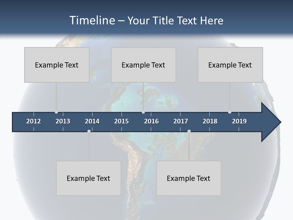 Flood Surface Continent PowerPoint Template
