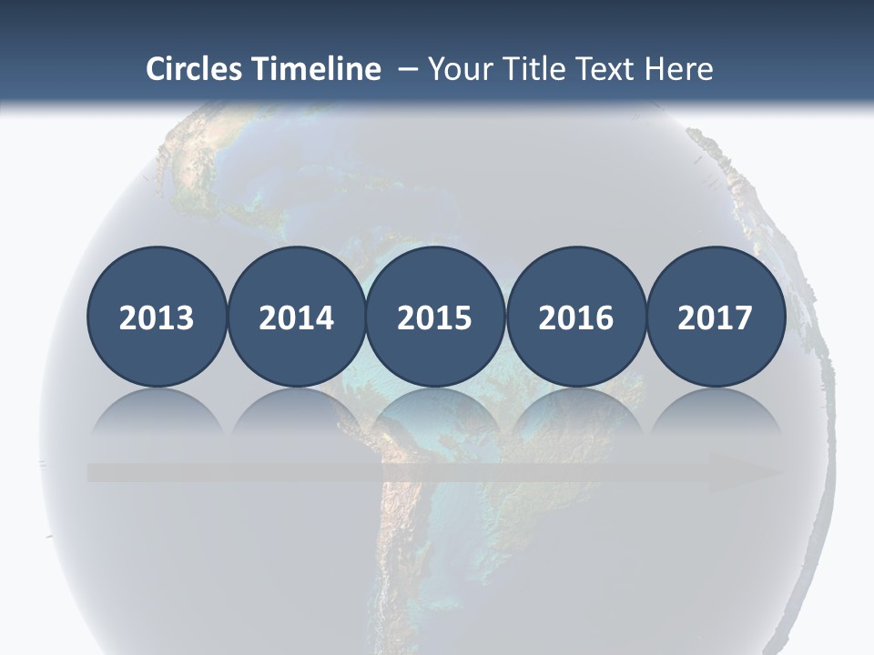 Flood Surface Continent PowerPoint Template