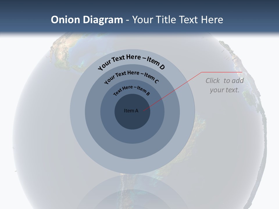 Flood Surface Continent PowerPoint Template