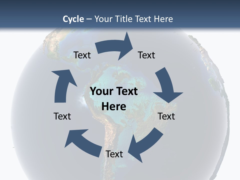 Flood Surface Continent PowerPoint Template