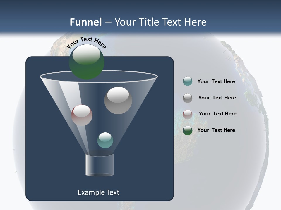 Flood Surface Continent PowerPoint Template