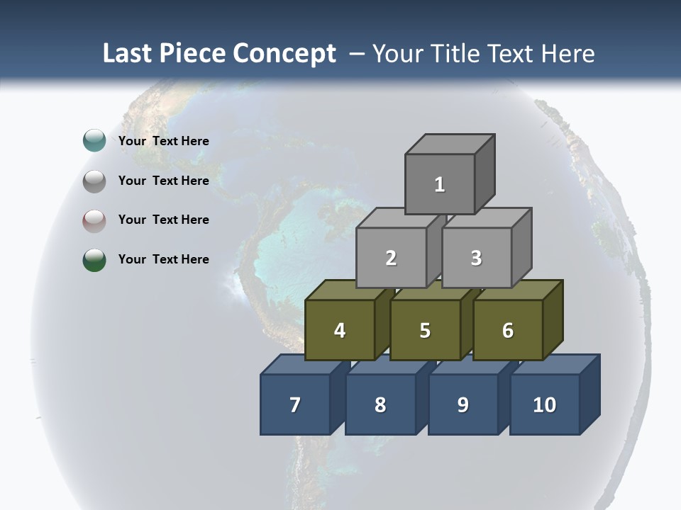 Flood Surface Continent PowerPoint Template