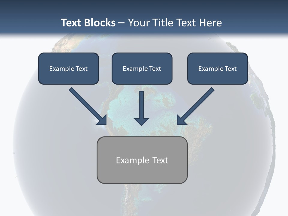 Flood Surface Continent PowerPoint Template