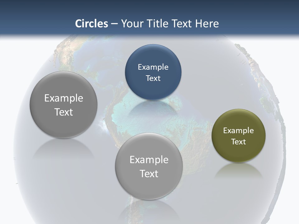 Flood Surface Continent PowerPoint Template