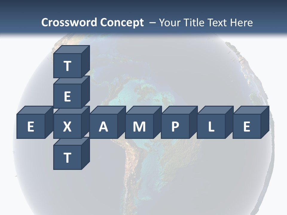 Flood Surface Continent PowerPoint Template