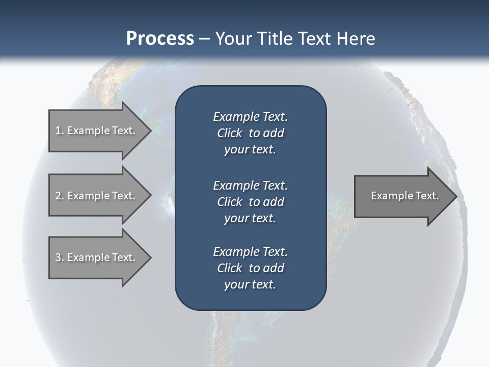 Flood Surface Continent PowerPoint Template