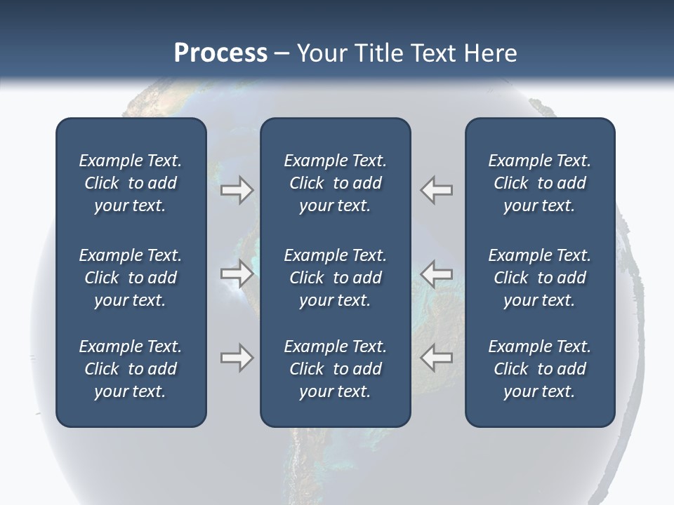 Flood Surface Continent PowerPoint Template