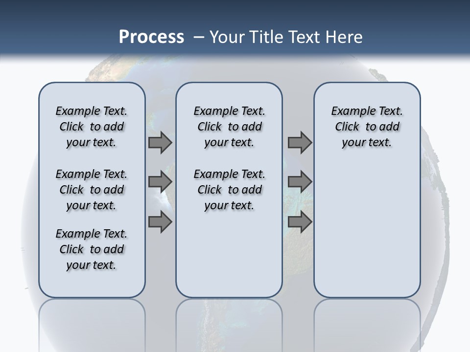 Flood Surface Continent PowerPoint Template