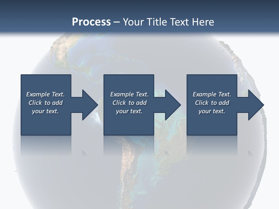 Flood Surface Continent PowerPoint Template