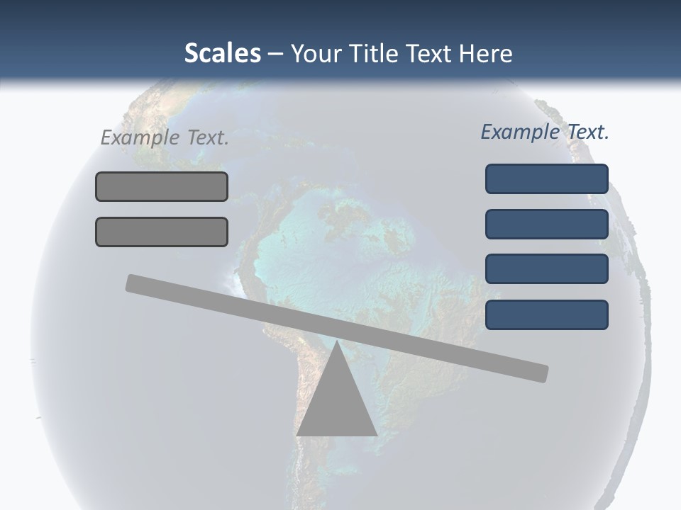 Flood Surface Continent PowerPoint Template