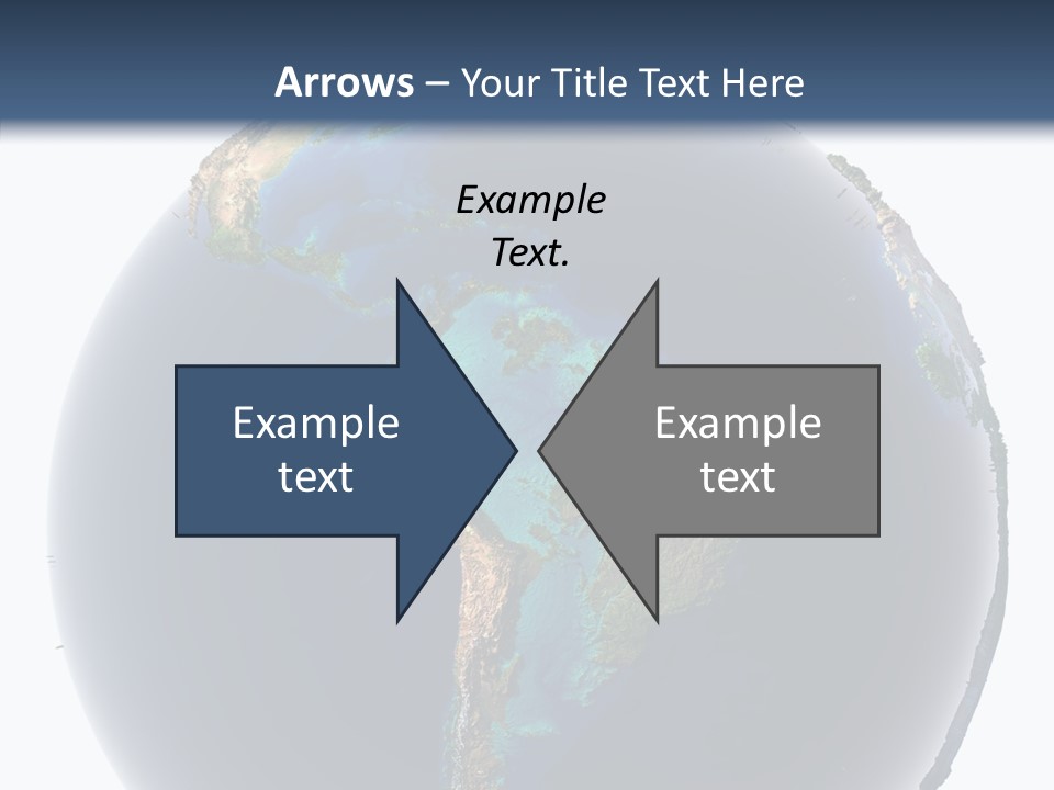Flood Surface Continent PowerPoint Template
