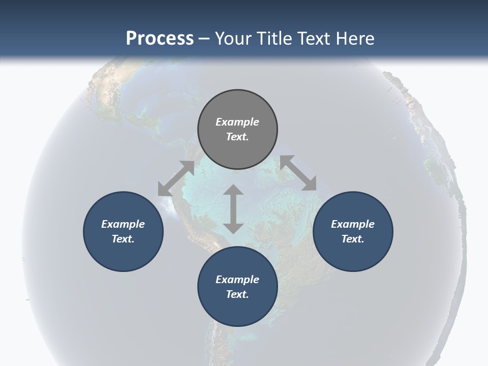 Flood Surface Continent PowerPoint Template
