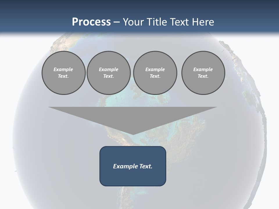 Flood Surface Continent PowerPoint Template