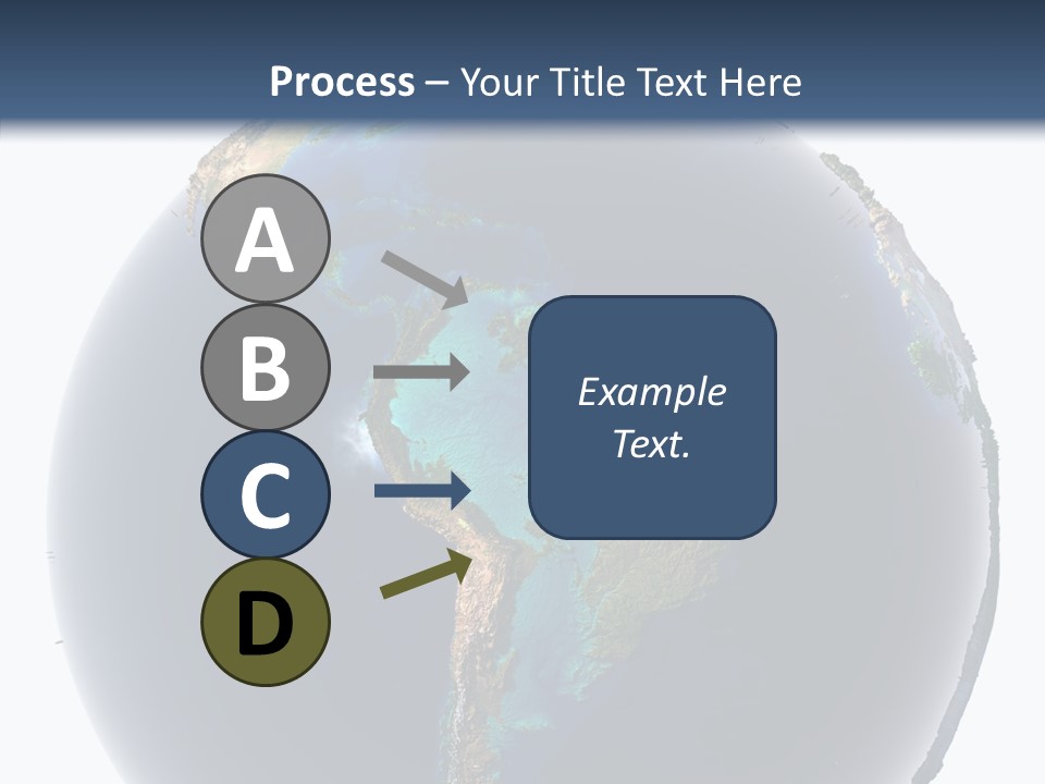 Flood Surface Continent PowerPoint Template