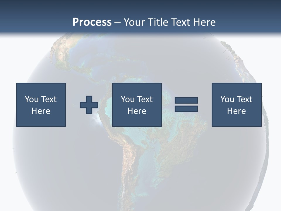 Flood Surface Continent PowerPoint Template
