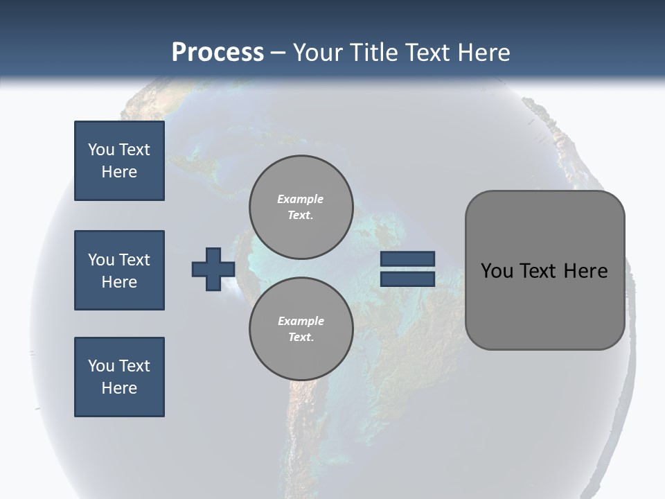 Flood Surface Continent PowerPoint Template