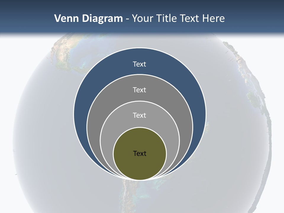 Flood Surface Continent PowerPoint Template
