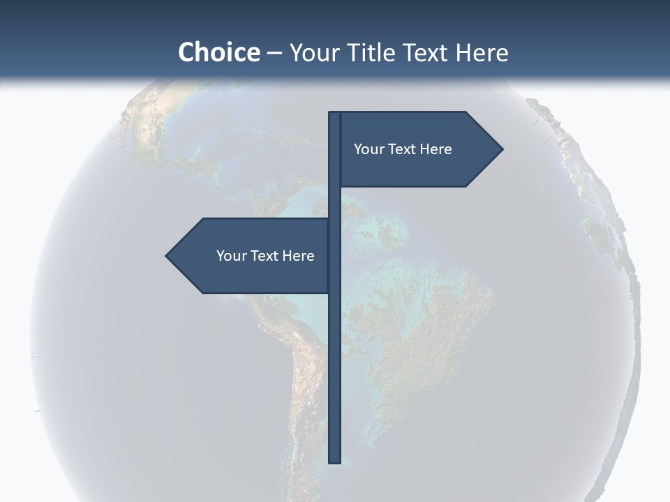 Flood Surface Continent PowerPoint Template
