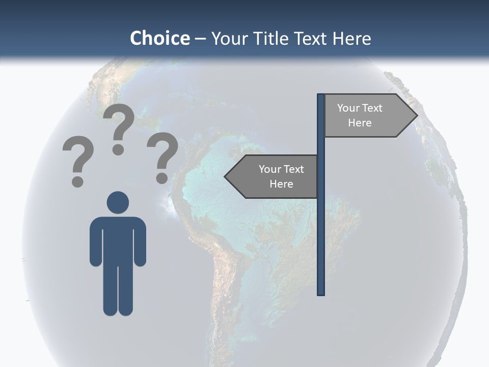 Flood Surface Continent PowerPoint Template