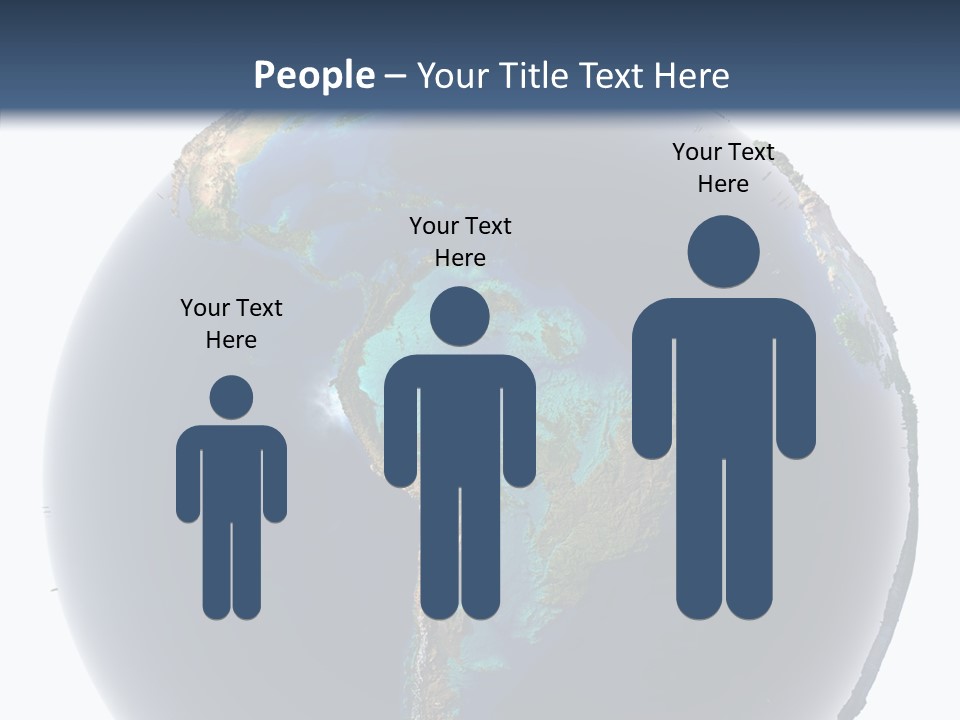 Flood Surface Continent PowerPoint Template
