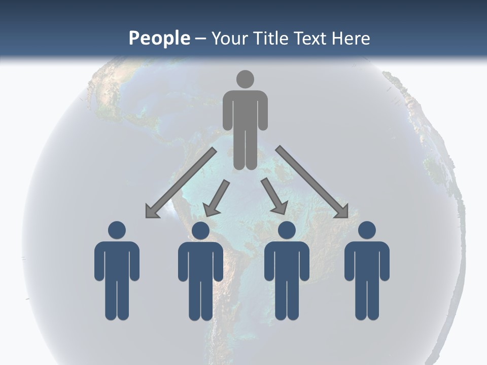 Flood Surface Continent PowerPoint Template