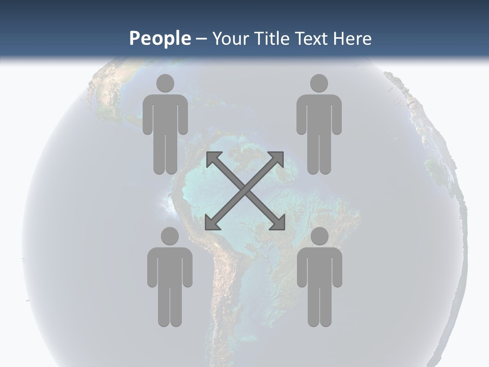 Flood Surface Continent PowerPoint Template