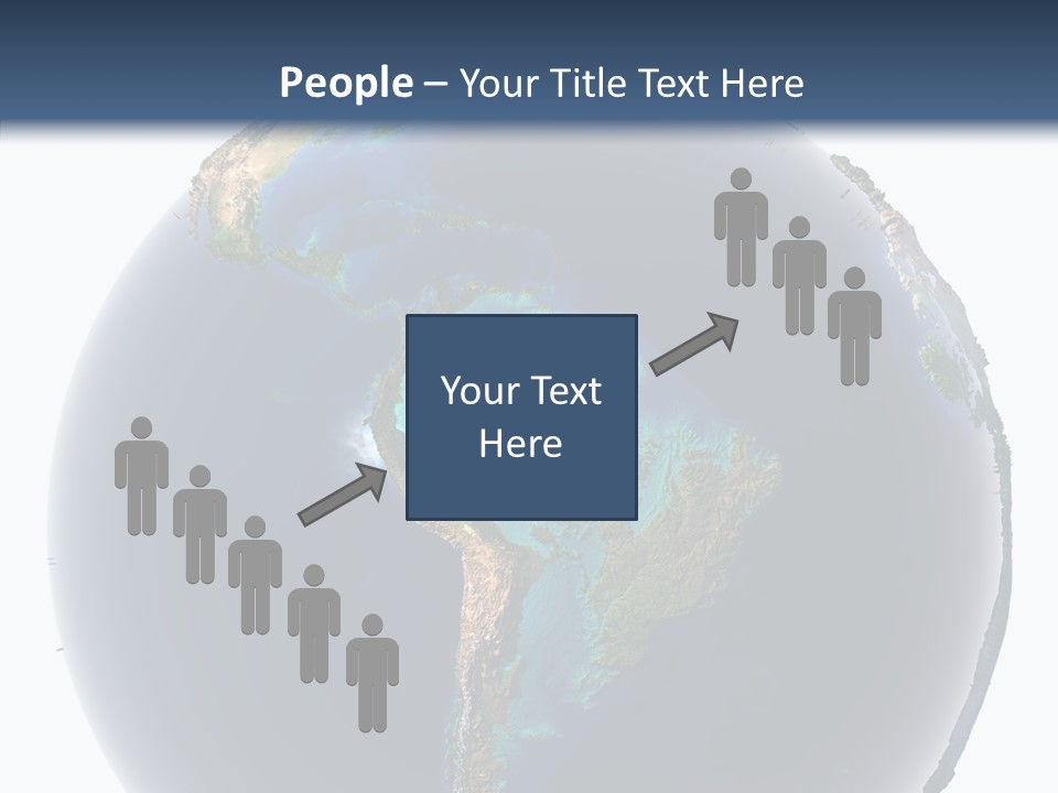 Flood Surface Continent PowerPoint Template