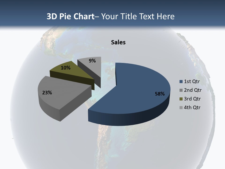 Flood Surface Continent PowerPoint Template
