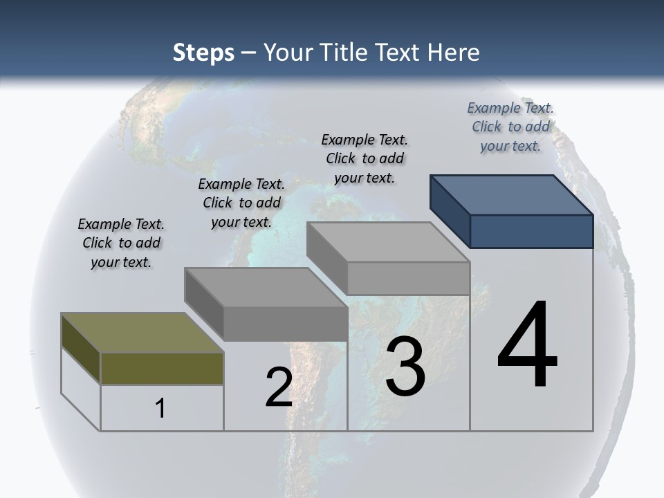 Flood Surface Continent PowerPoint Template