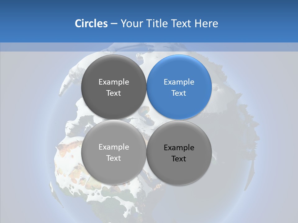 Relief Sun White PowerPoint Template