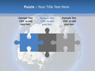 Relief Sun White PowerPoint Template