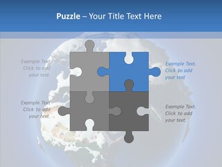 Relief Sun White PowerPoint Template