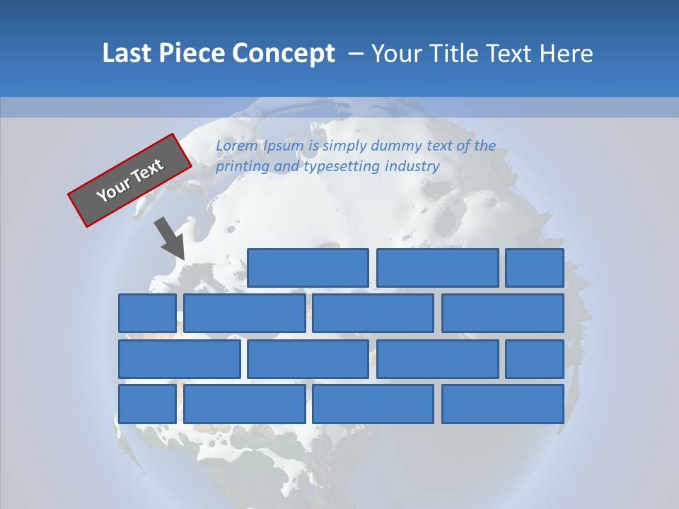 Relief Sun White PowerPoint Template