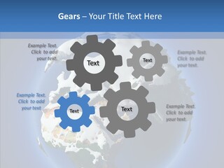 Relief Sun White PowerPoint Template