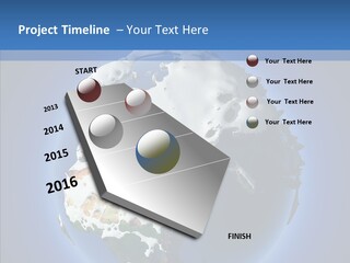 Relief Sun White PowerPoint Template