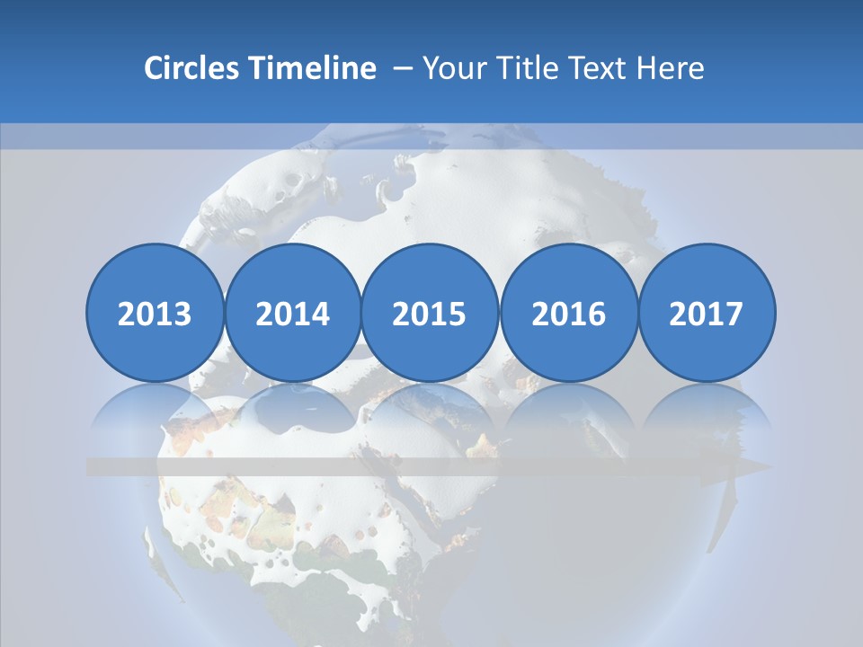 Relief Sun White PowerPoint Template