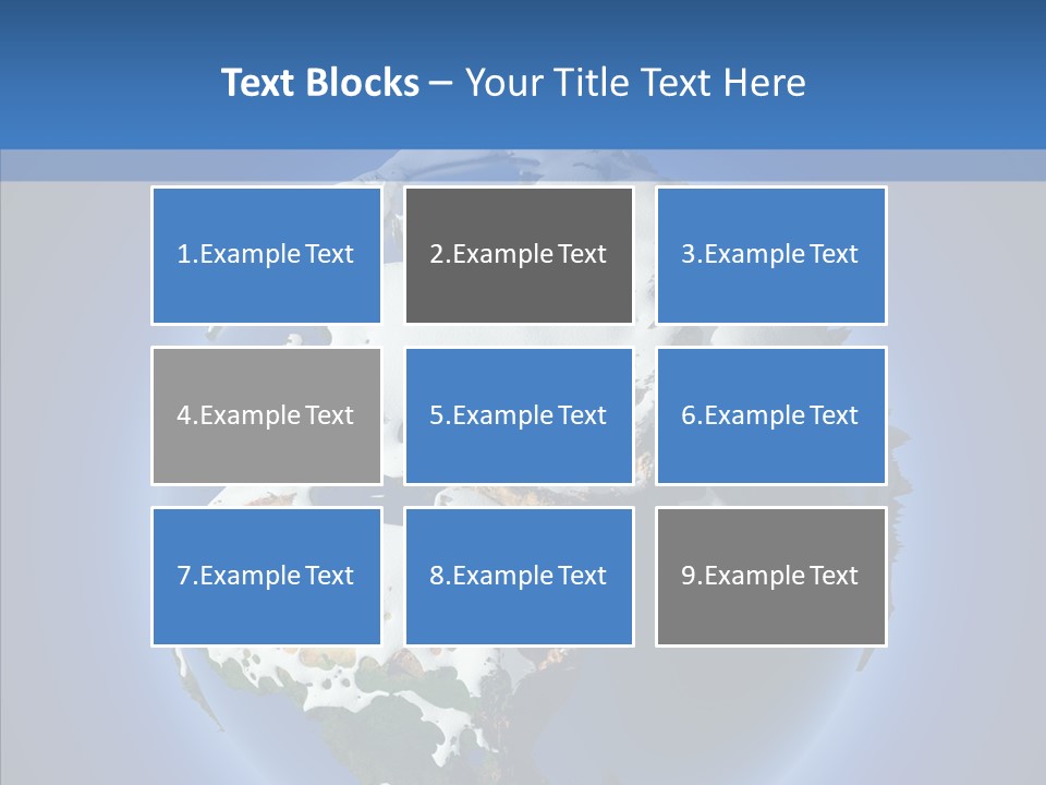 Relief Sun White PowerPoint Template