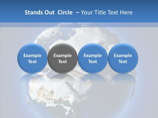 Relief Sun White PowerPoint Template