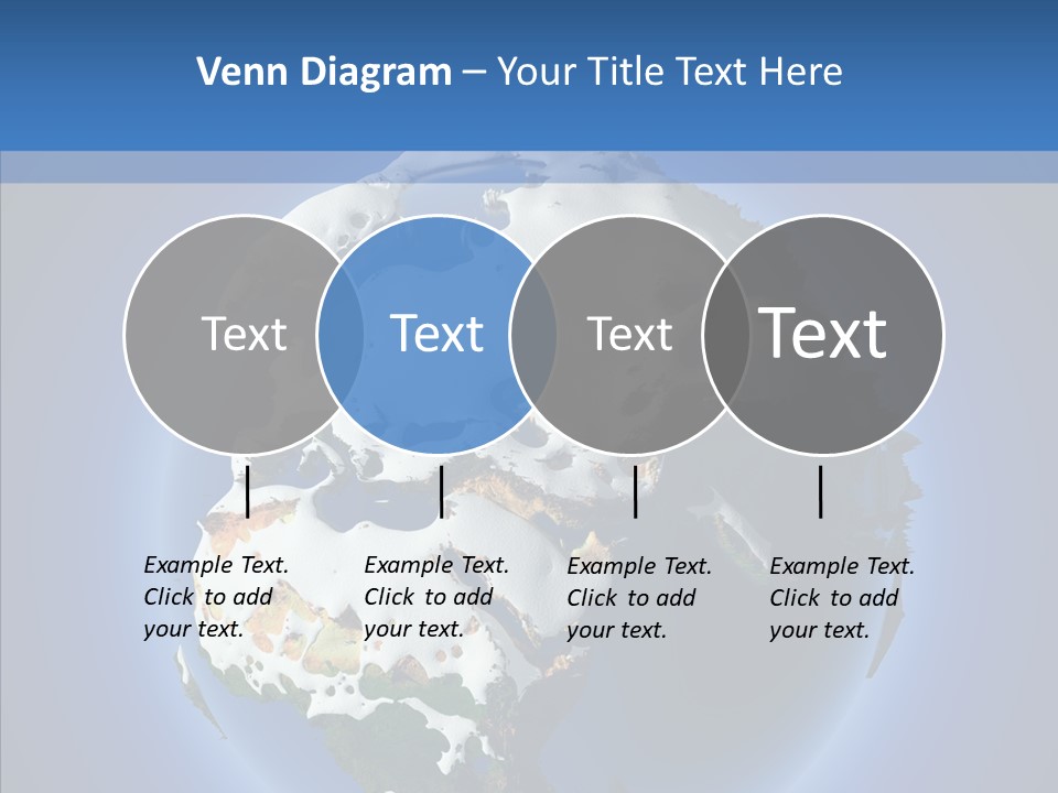 Relief Sun White PowerPoint Template