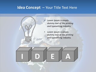 Relief Sun White PowerPoint Template